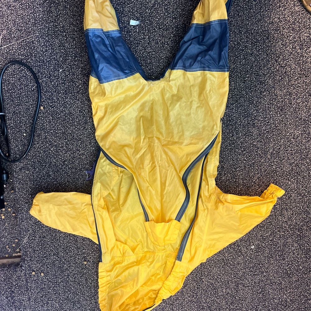 Yellow and Blue Kids One Piece